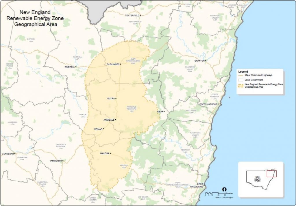 New England renewable energy zone – Draft declaration on exhibition ...